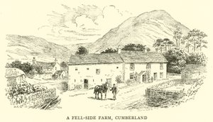 A Fell-Side Farm, Cumberland by Alfred Robert Quinton